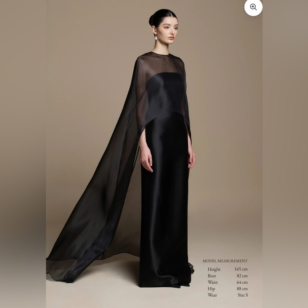 Huong boutique dress and cape